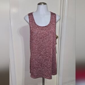 #G013 Women's Maroon Sleeveless Top